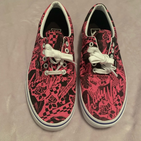 Vans Shoes - NWOT Vans Pink & Black Unisex Sneakers